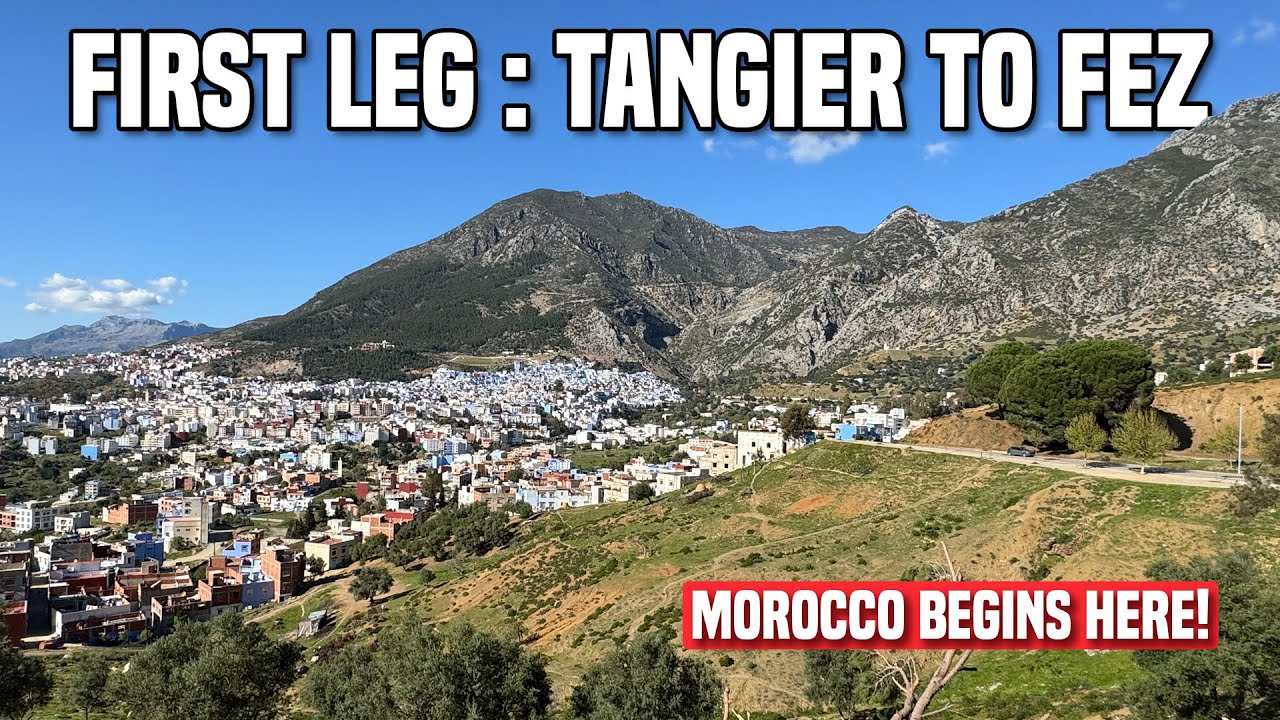 Tangier, Chefchaouen & the Ancient Tanneries of Fes - Morocco by Motorcycle (ep.1)