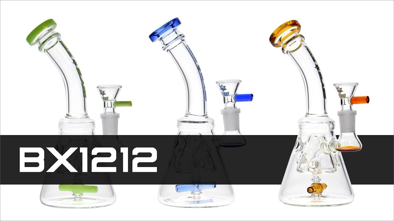 BX1212 | NG NICE GLASS Propeller Perc Swiss Bubbler
