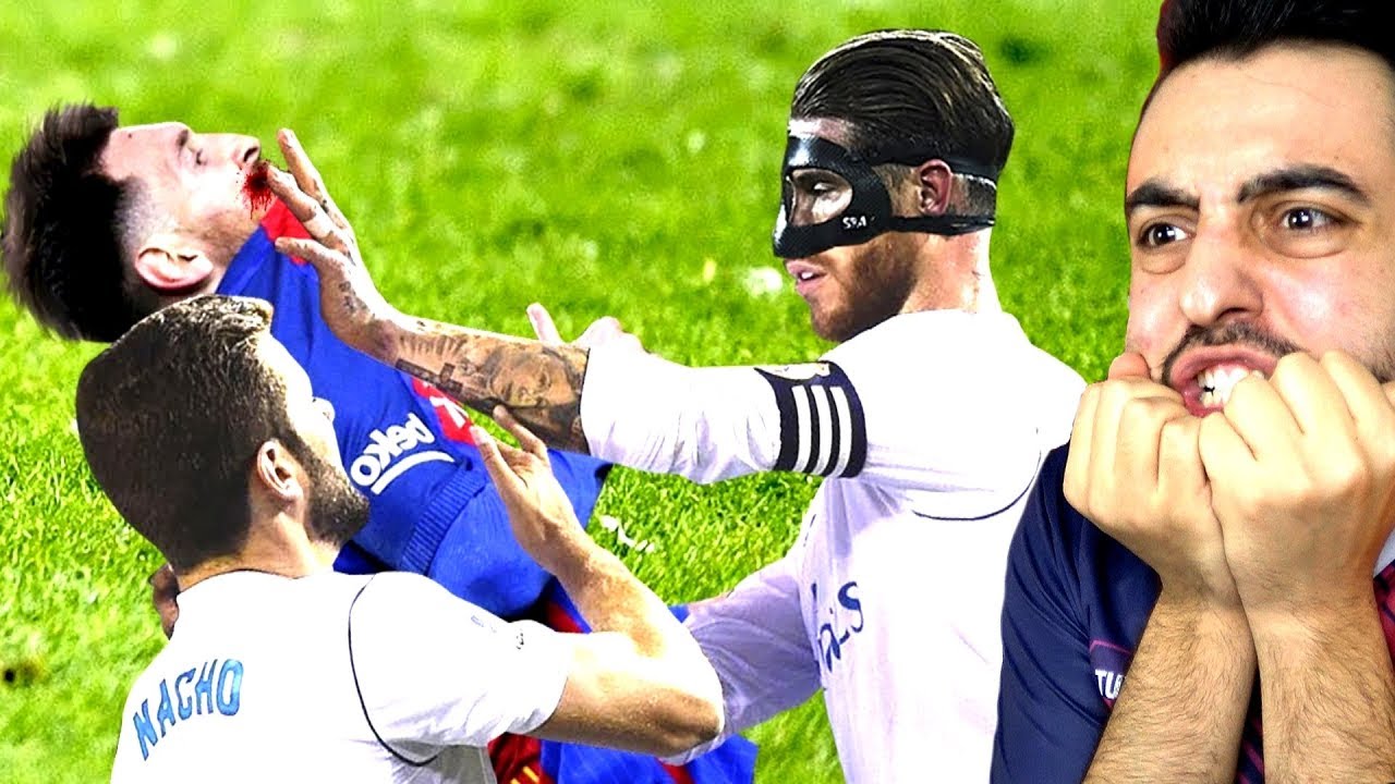 EL CLASİCO ÖZEL ! KAVGALAR ! KIRMIZI KARTLAR !