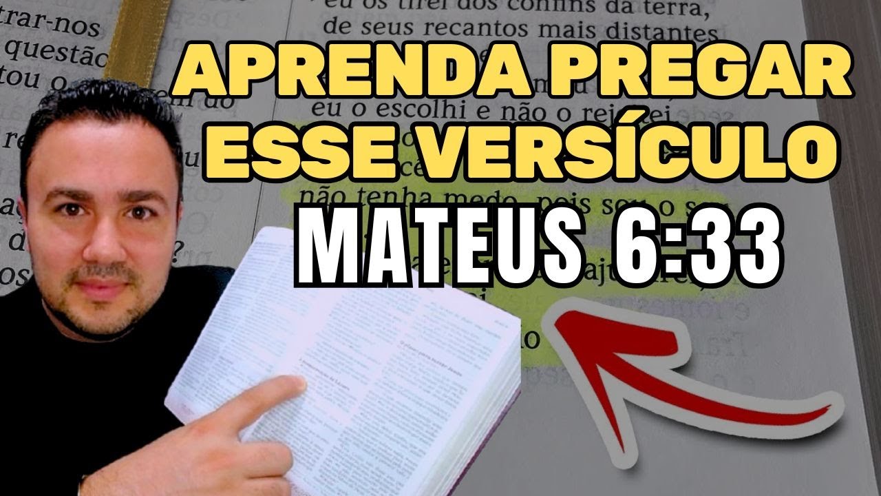 O REINO DE DEUS &Eacute; PRIORIDADE | Aprenda Pregar Mateus 6:33 de Forma Pr&aacute;tica!