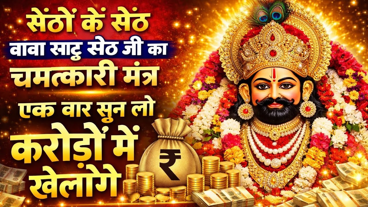 सेठों के सेठ बाबा खाटू सेठ जी का चमत्कारी मंत्र | एक बार सुन लो, करोड़ों में खेलोगे | धन की कमी खत्म
