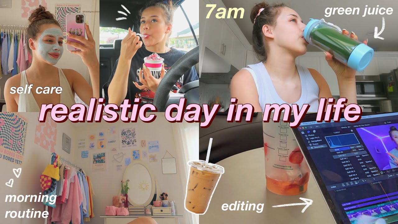 SPEND THE DAY WITH ME ♡ 7 am realistic morning routine!!!