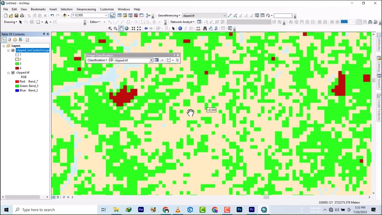 ARCGIS DESKTOP: UNSUPERVISED CLASSIFICATION