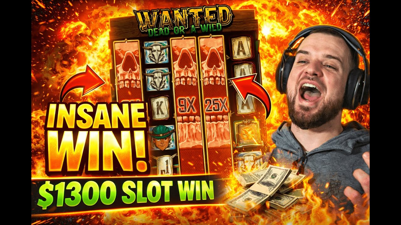 $1000 Bonus Opening! HUGE WANTED DEAD OR A WILD HIT