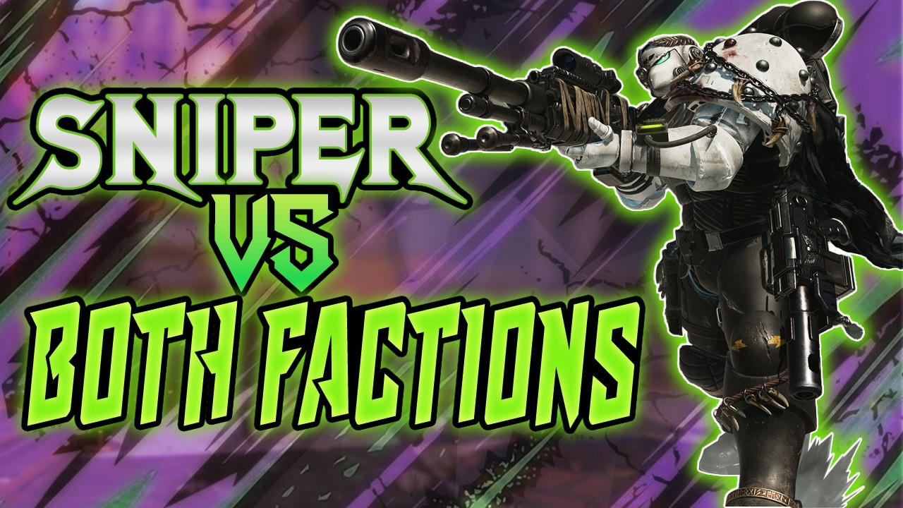How to True SOLO Tyranid+Chaos as SNIPER Full Walkthrough - Space Marine 2