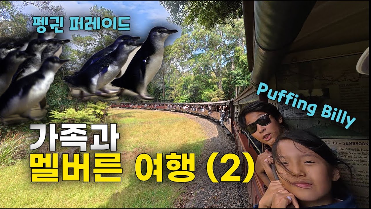 [🇦🇺 호주살이] 멜버른 가족 여행 (2)｜도넛부터 퍼핑빌리 기차 + 펭귄 퍼레이드까지... 이 조합 진짜 추천!!