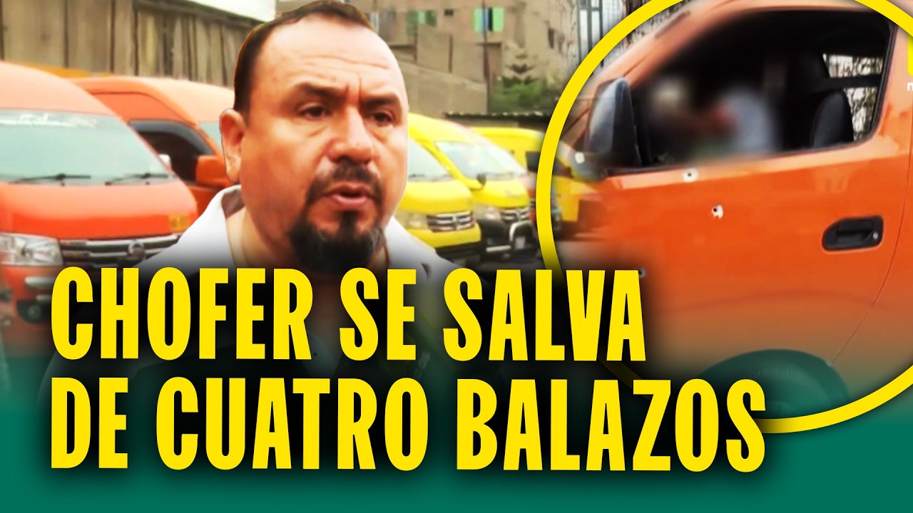 Choferes de 'El Mandarino' aterrados tras sufrir noveno atentado: La mitad de combis no ha salido