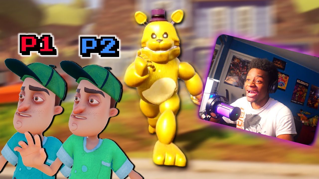 FAST FREDBEAR MOD BUT IT'S MULTIPLAYER! | Hello Neighbor