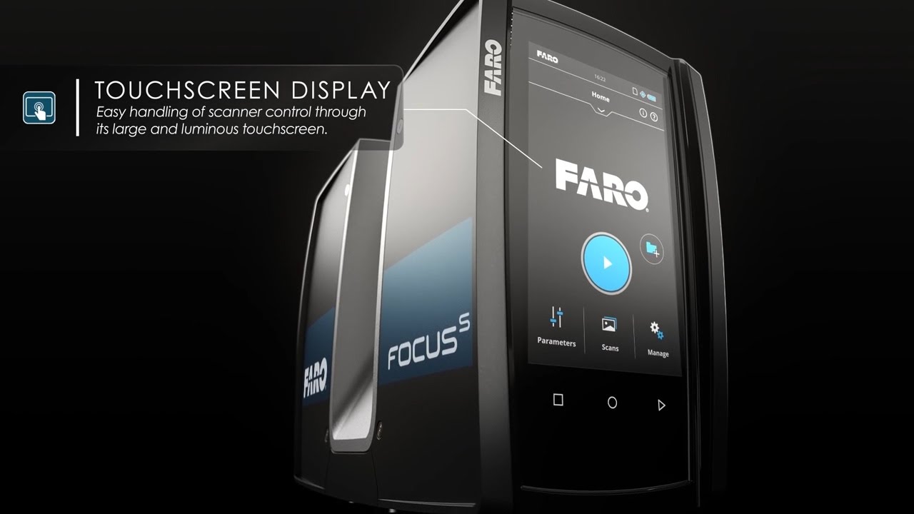 Features of Focus S 350 Laser Scanner explained