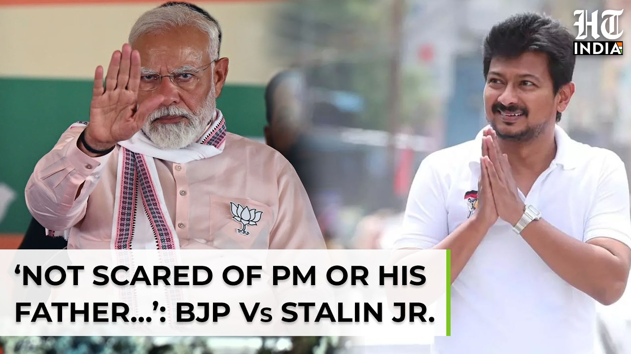 Udhayanidhi Stalin’s ‘Not Scared Of PM Modi Or His Father’ Remark Sparks Row, BJP Lashes Out