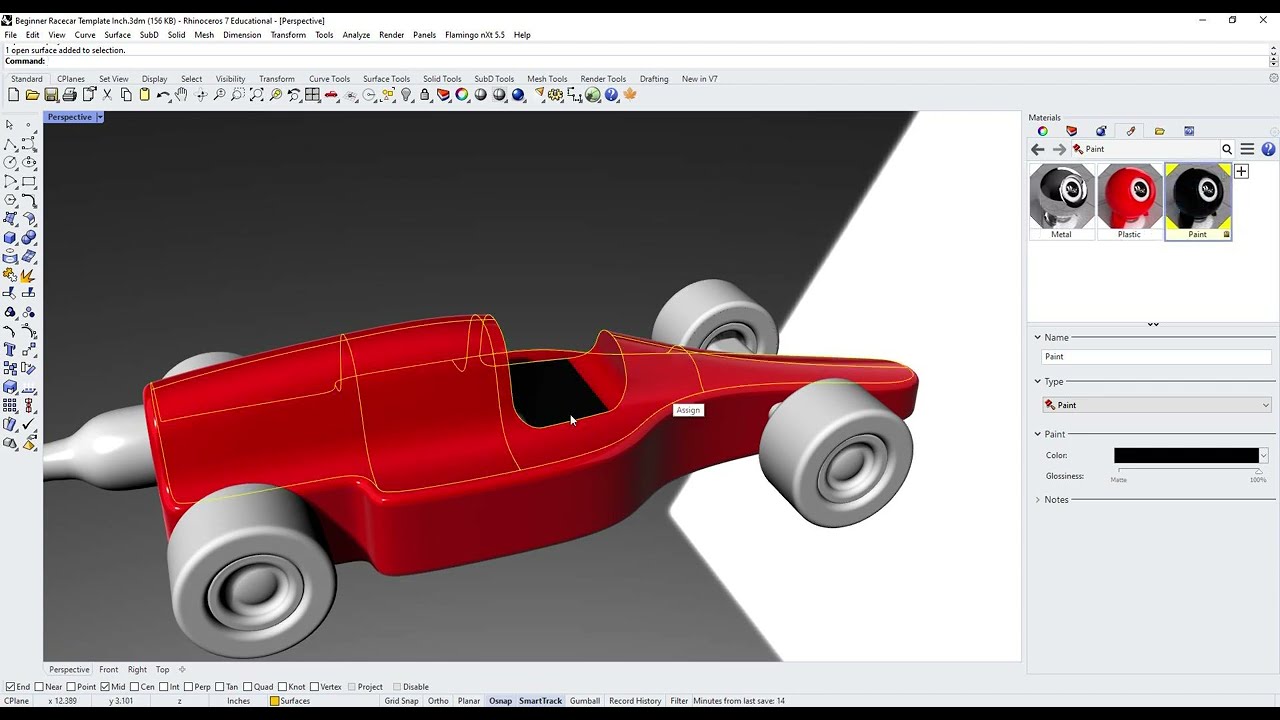 Rhino C02 Car