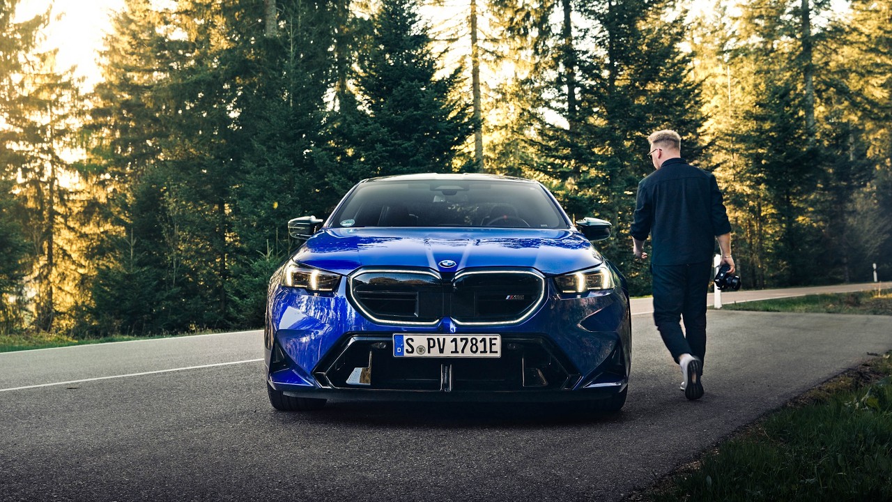 BMW M5 Black Forest Drive & Sound