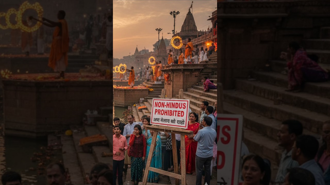 Haridwar mein NON-HINDUs pe Ban! Constitution kya kehta hai? Har ki Pauri Posters 