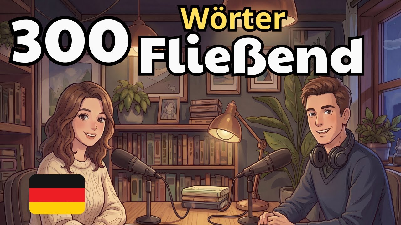 Speak German Fluently with Only 300 Words | Daily German Conversation Practice