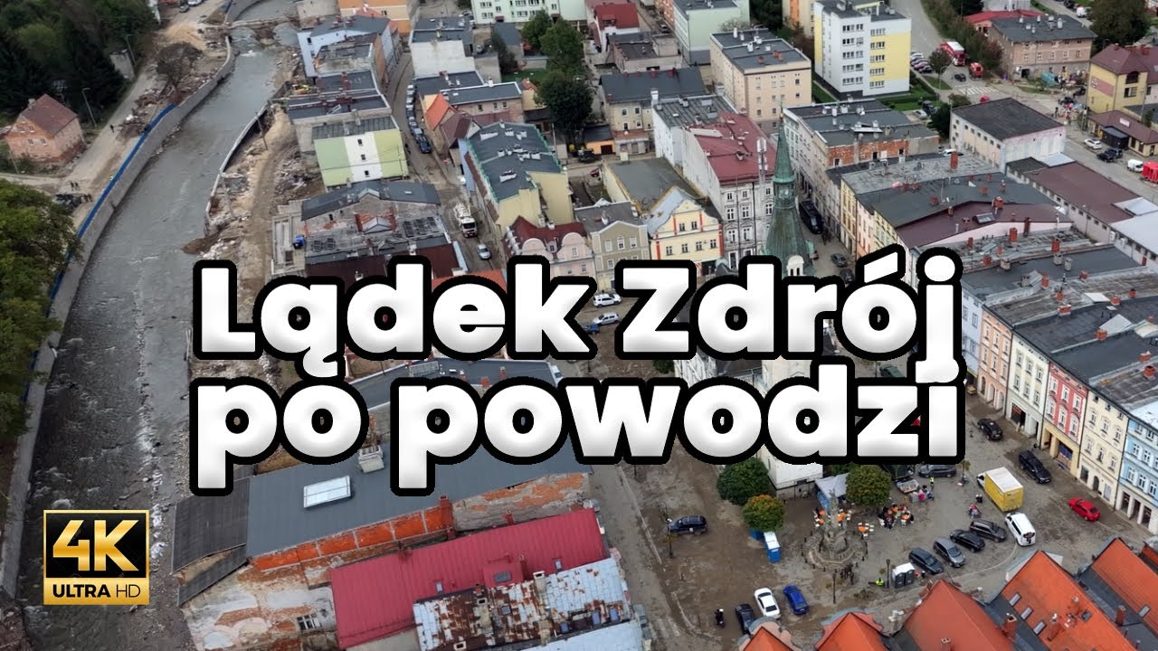 Lądek Zdrój po powodzi 2024  2/4  #powódź #lądek