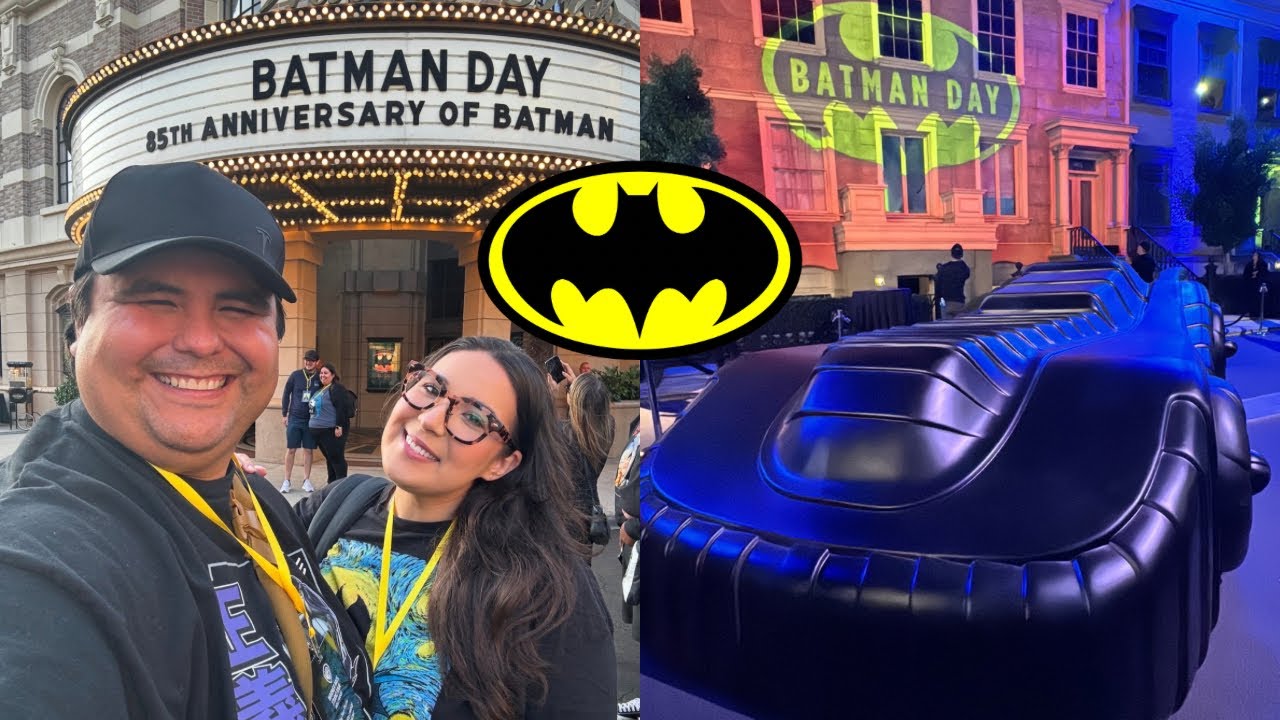BATMAN DAY At Warner Brothers Studio Tour Hollywood
