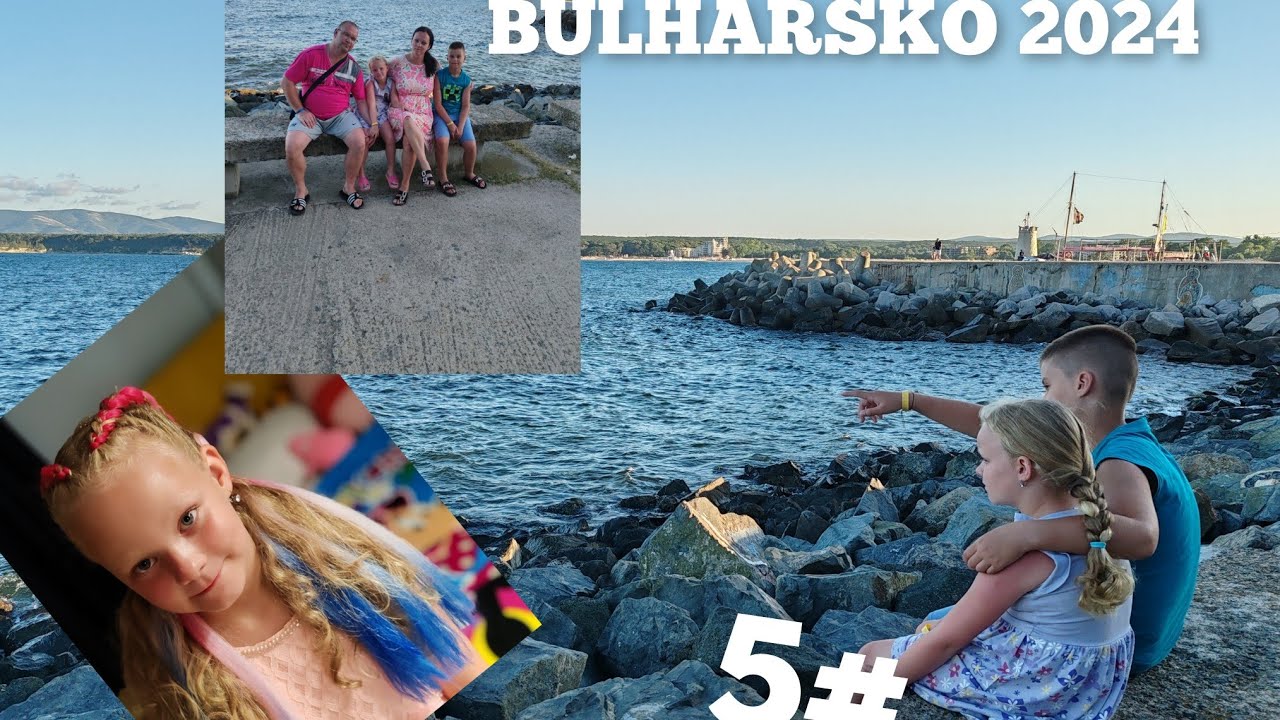 BULHARSKO 2024#Málem jsme se utopili!😓#plavba na lodi#Didi má novej účes✨🤩#Bulharsko#5