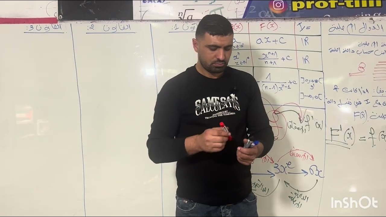 الدوال الاصلية الجزء الأول 
