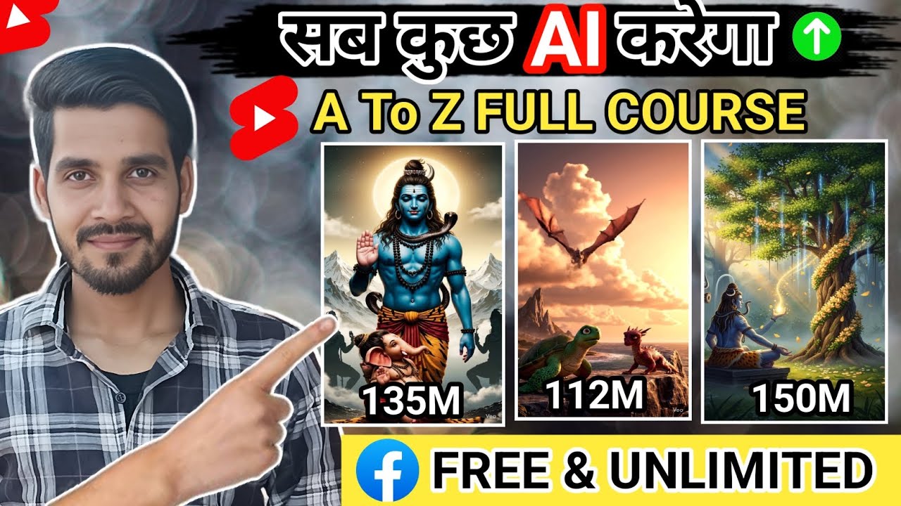 How To Make Viral Ai Videos l Ai वीडियो कैसे बनाये l ai se bhagti shorts kaise banaye #aivideo #ai