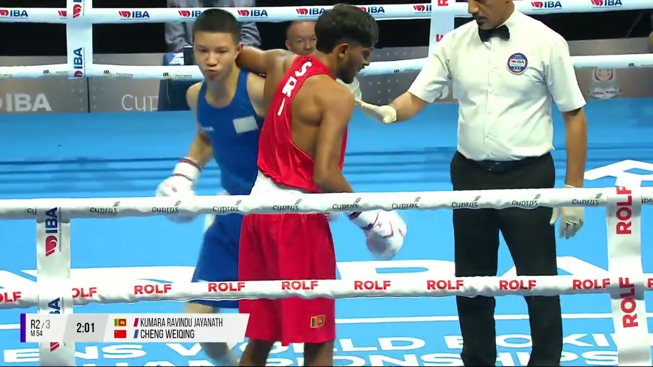 54kg KUMARA Ravindu Jayanath 🇱🇰 vs CHENG Weiqing 🇨🇳 | IBA 2025 Men&rsquo;s WBCHs