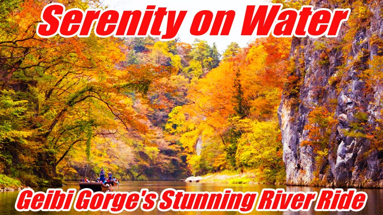 Discover Japan's Hidden Gem: Geibi Gorge River Boat Ride in Iwate