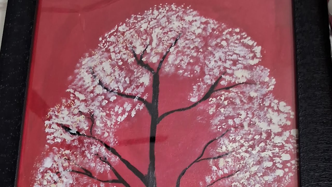 Painting of a Tree for beginners 