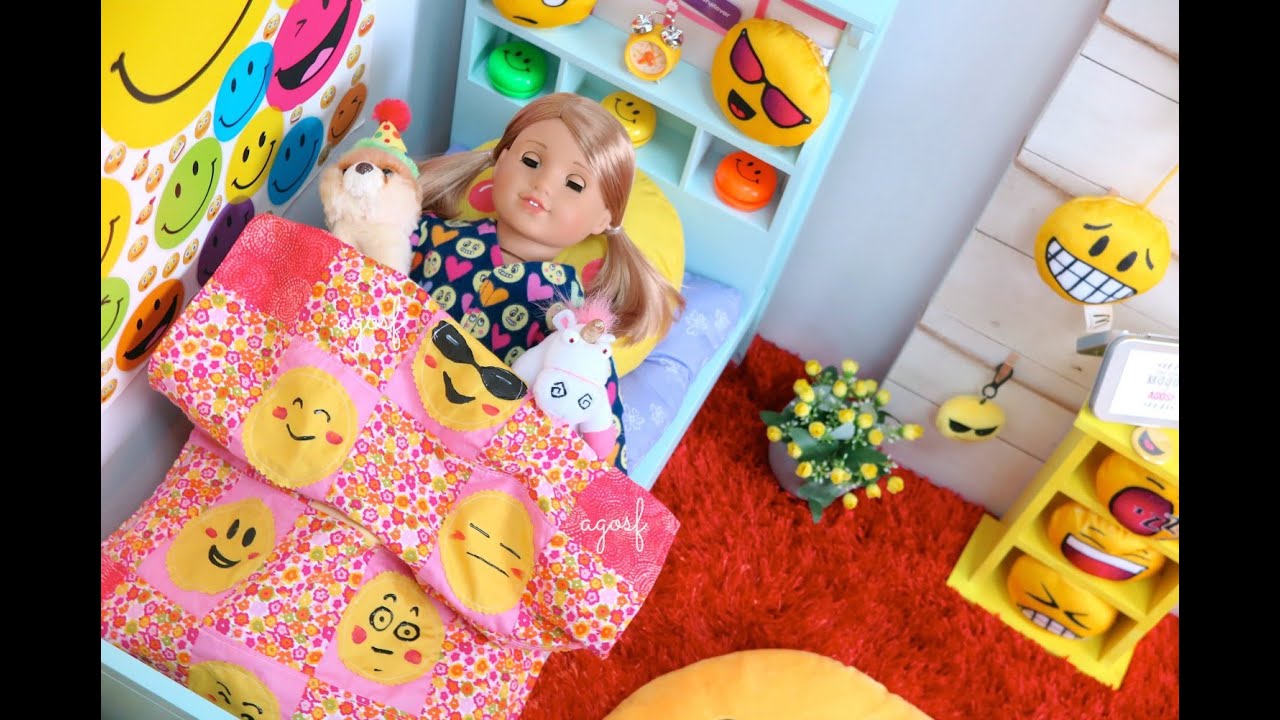American Girl Emoji Bedroom