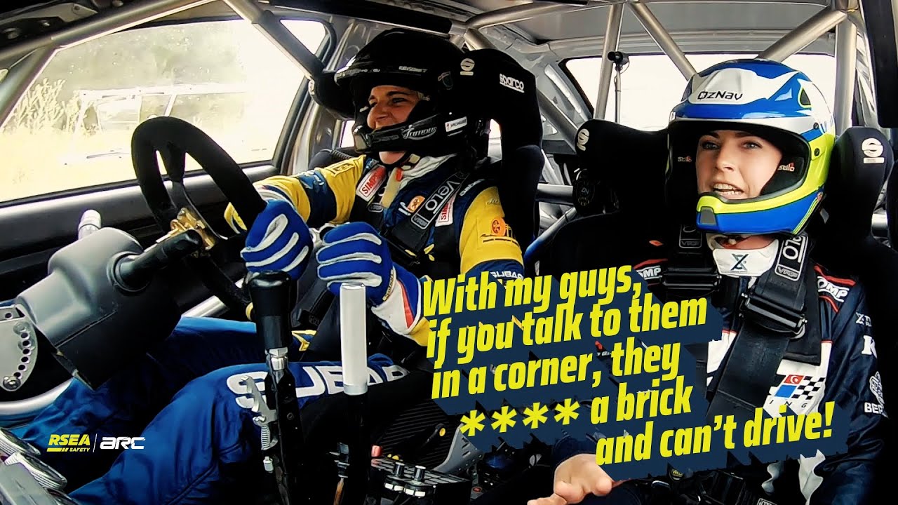 Circuit meets Rally: Jess Dane goes onboard with Molly Taylor