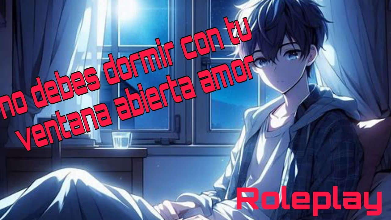 Tu novio entra por tu ventana por la noche (ASMR/ROLEPLAY) (M4F)