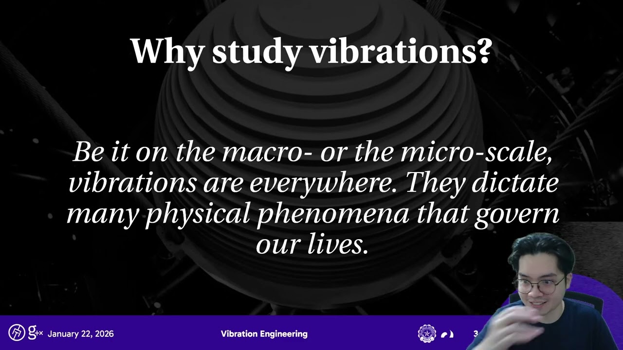 VIBEENG Topic 1.0 Why study vibration?