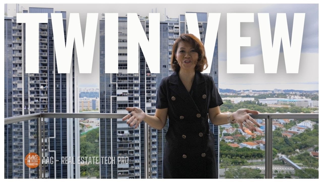Singapore Condo Property Home Tour | TWIN VEW 1 Bedroom 570 sqft by Lorrain Ng