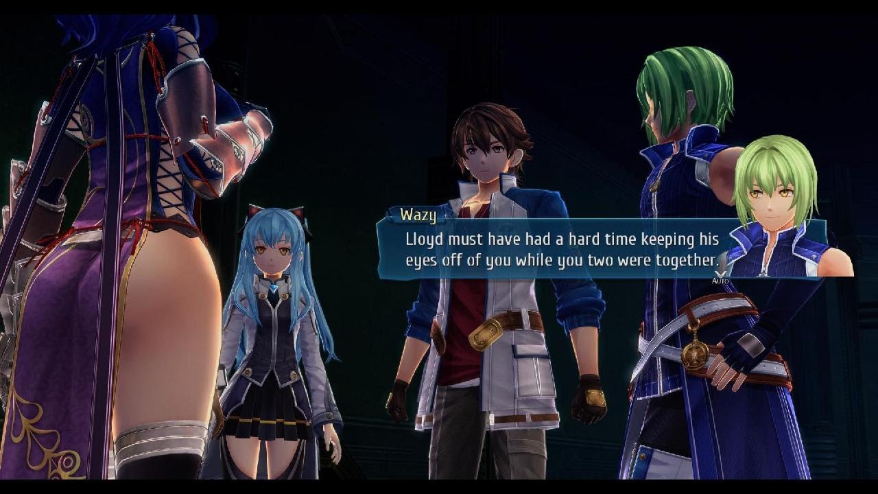 The Legend of Heroes: Trails into Reverie - Lloyd peeping on Rixia?