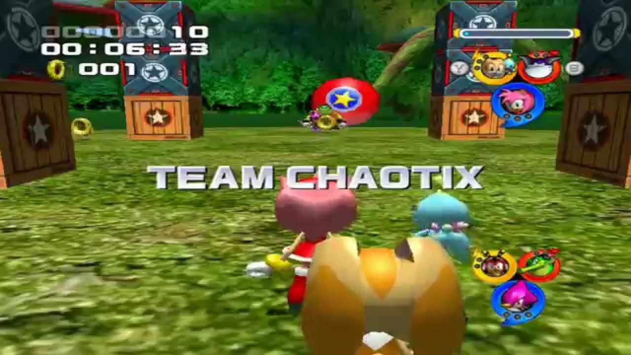 Sonic Heroes - Team Rose - BOSS : Team Chaotix