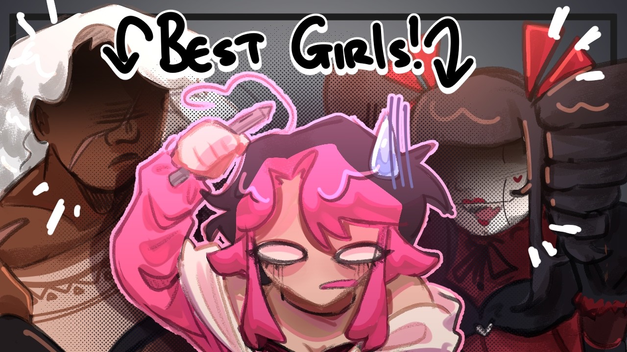 Redesigning Celestia Ludenberg and Sakura Ogami || Danganronpa || art + commentary