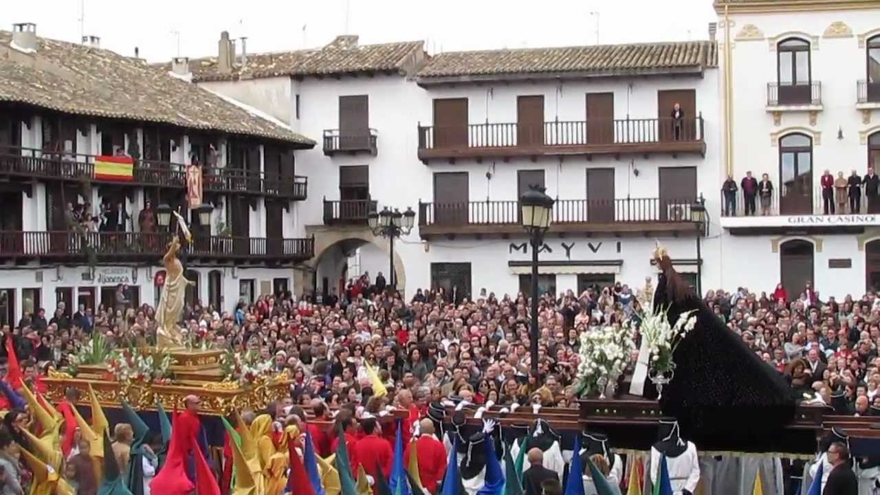 Procesión el Encuentro 2013 Tarazona De La Mancha 2ª parte