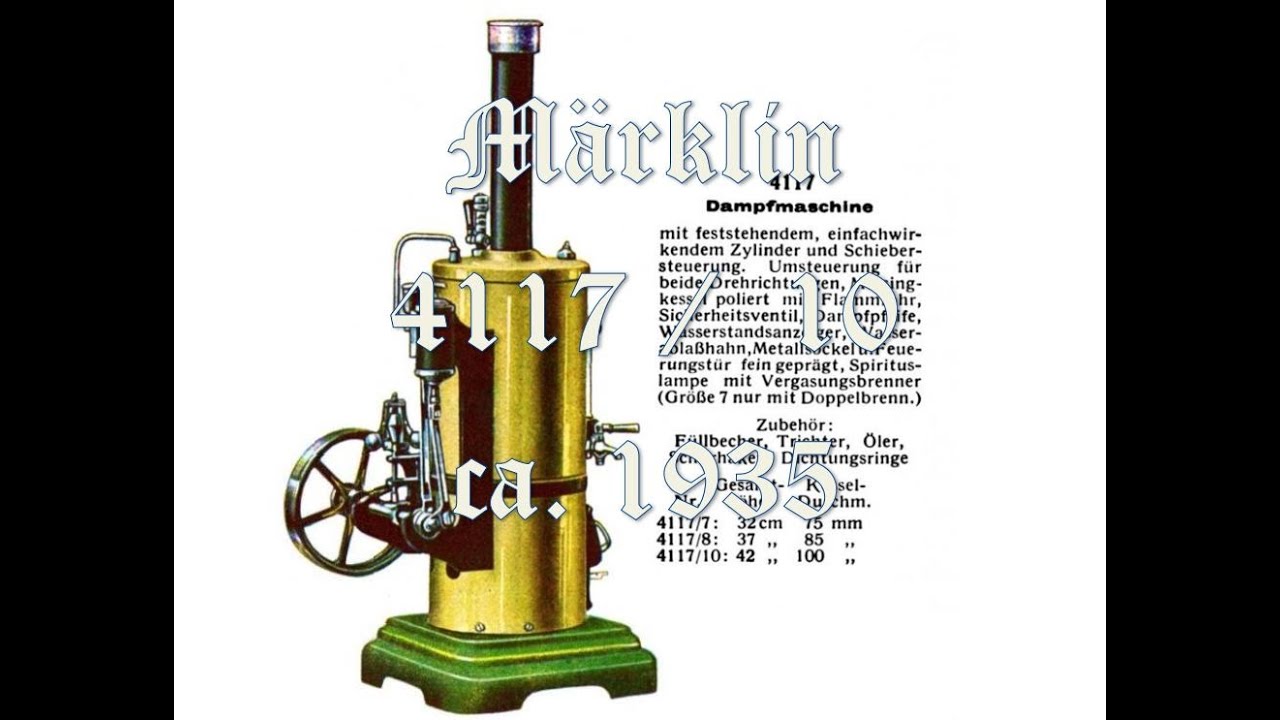 Märklin 4117 / 10 Dampfmaschine steam engine