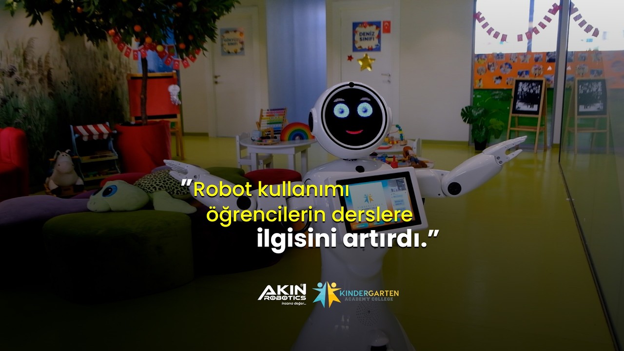 Mini Ada in the Classroom | Social Robot Experience at Kindergarten Academy
