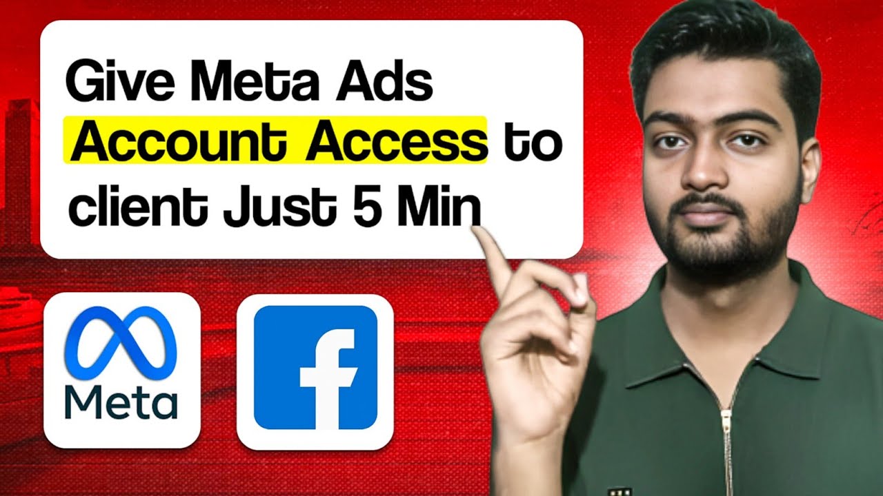 Give Facebook Ads Account Access to Client(2025) || Meta Business Manager Tutorial📍