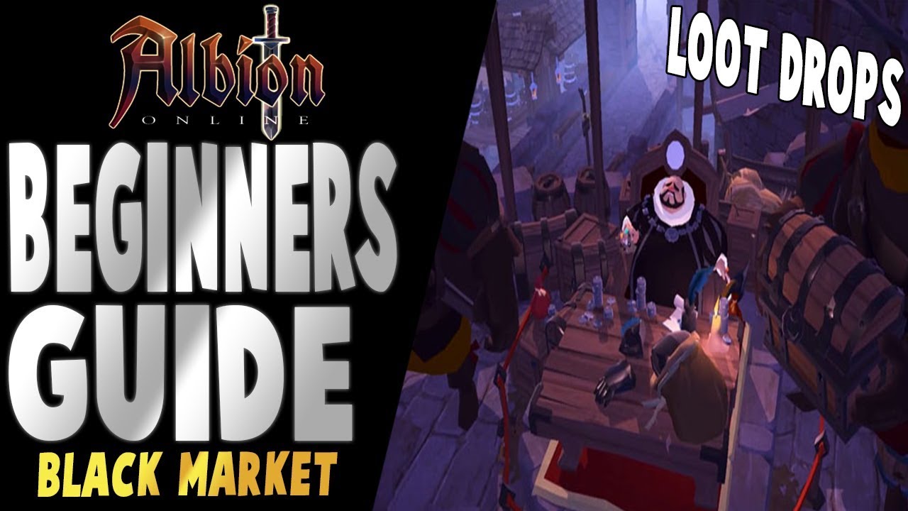 Albion Online | Beginners Guide | Black Market + PVE Loot Drops