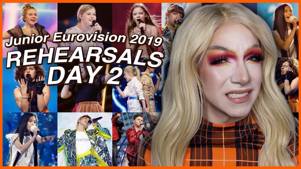 Junior Eurovision 2019: First Rehearsals (Day 2) REACTION
