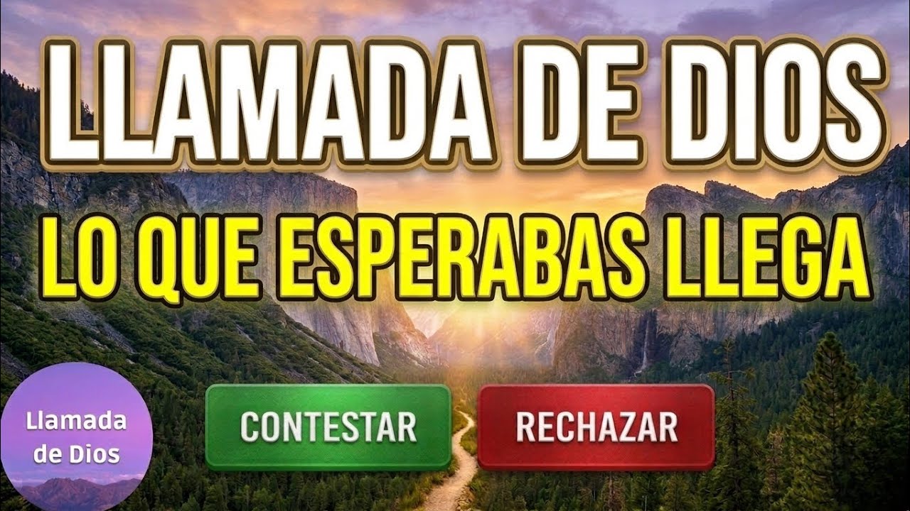Hermosa Llamada de Dios | COSAS BUENAS VIENEN A TU VIDA