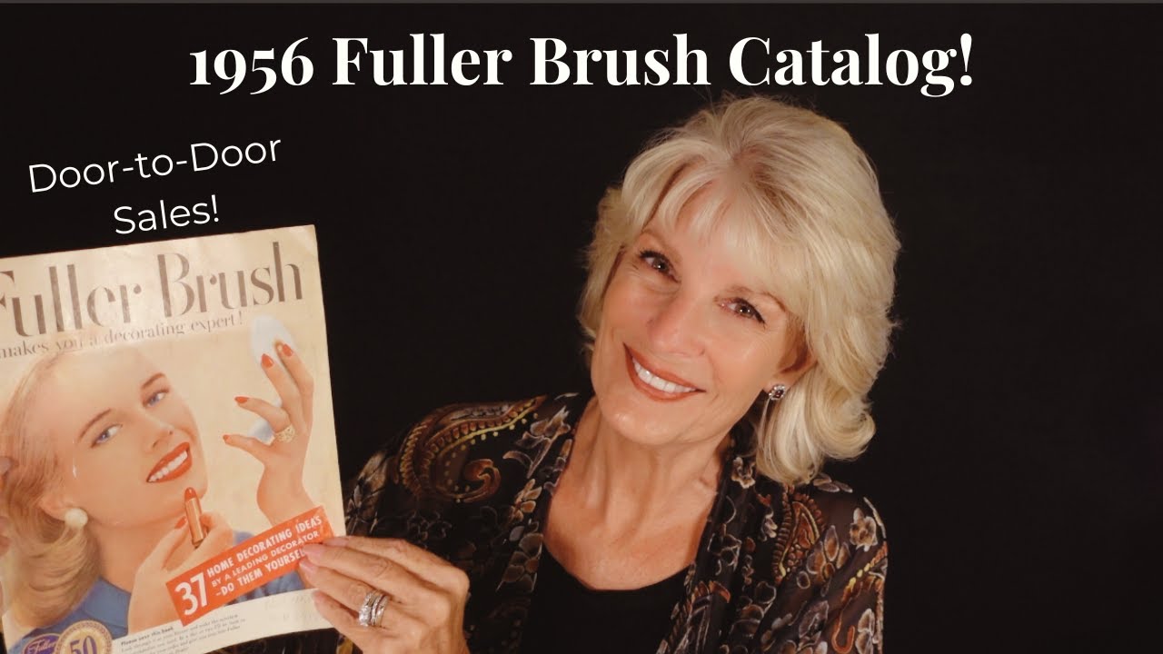 RETRO FLIP - 1956 FULLER BRUSH CATALOG!