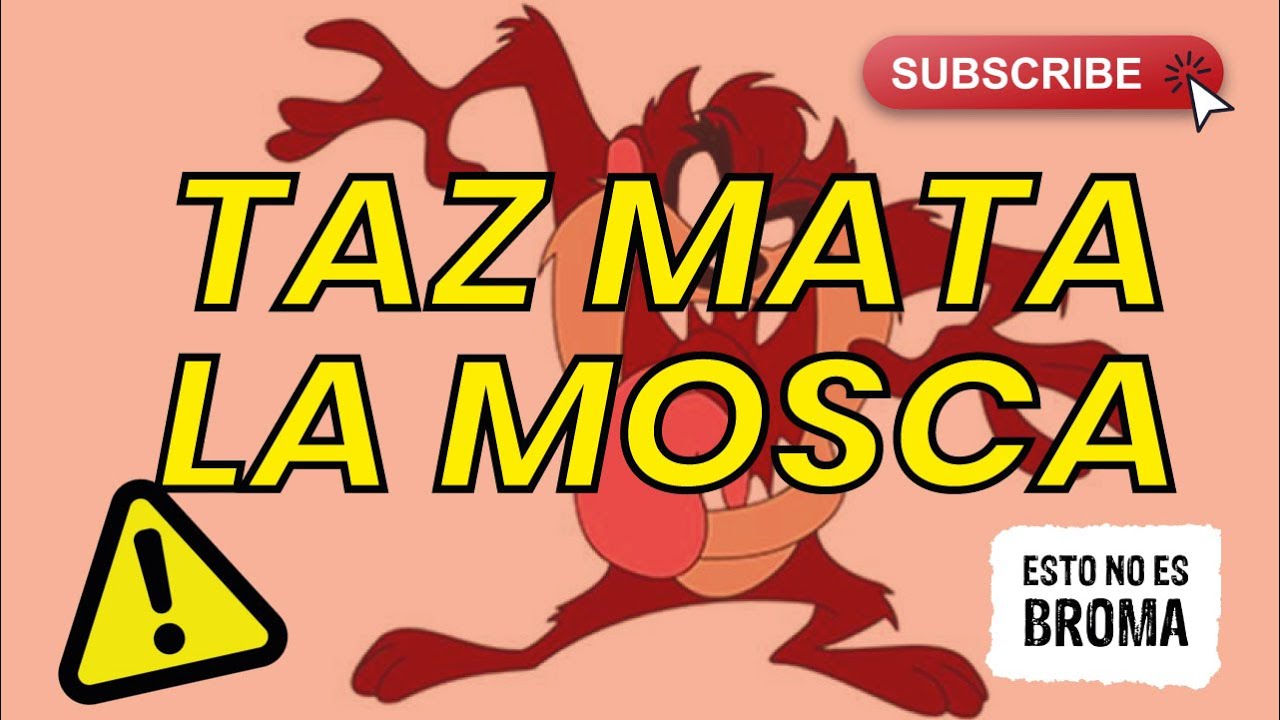 ATRAPA LA MOSCA TAZ - Esto no es broma