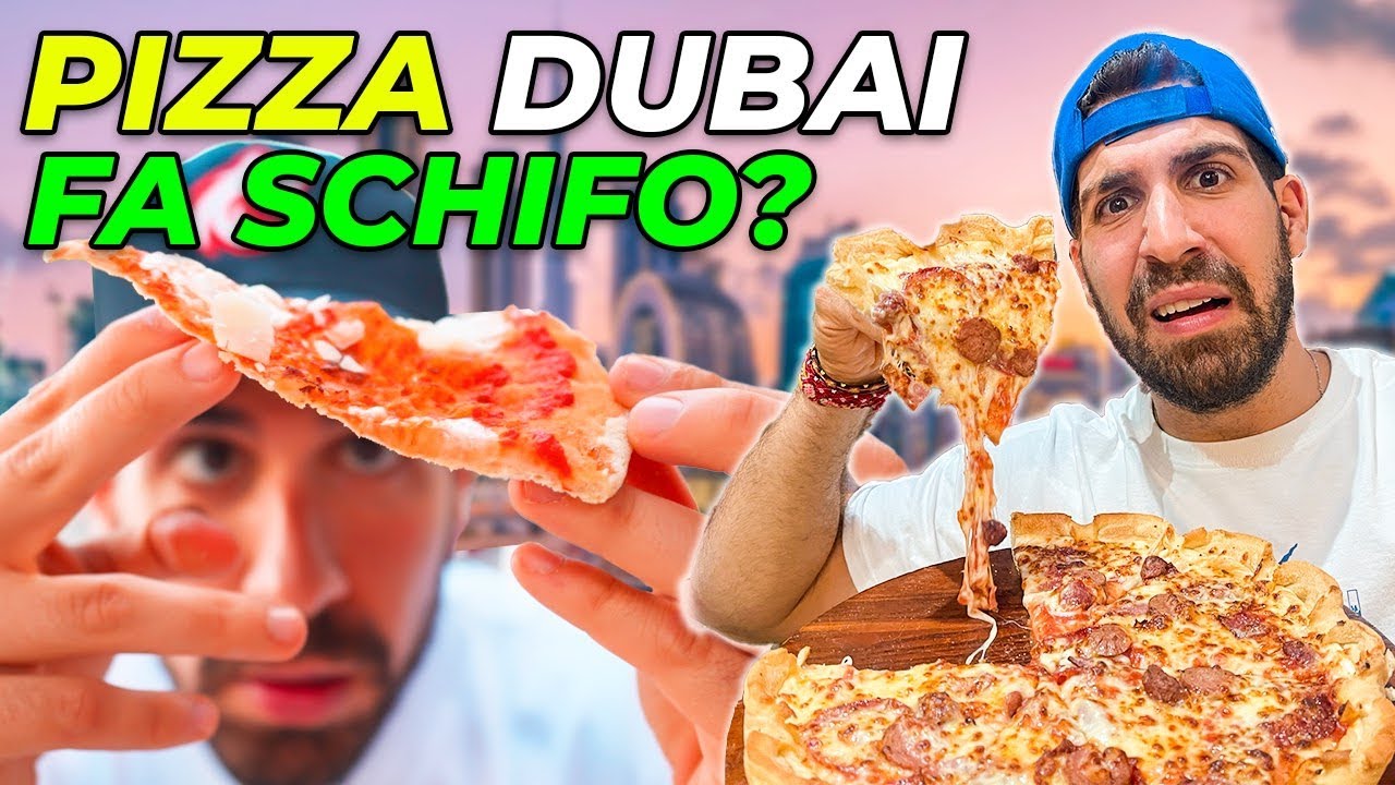 QUANTO FA SCHIFO LA PIZZA A DUBAI? *Pizza costosa*