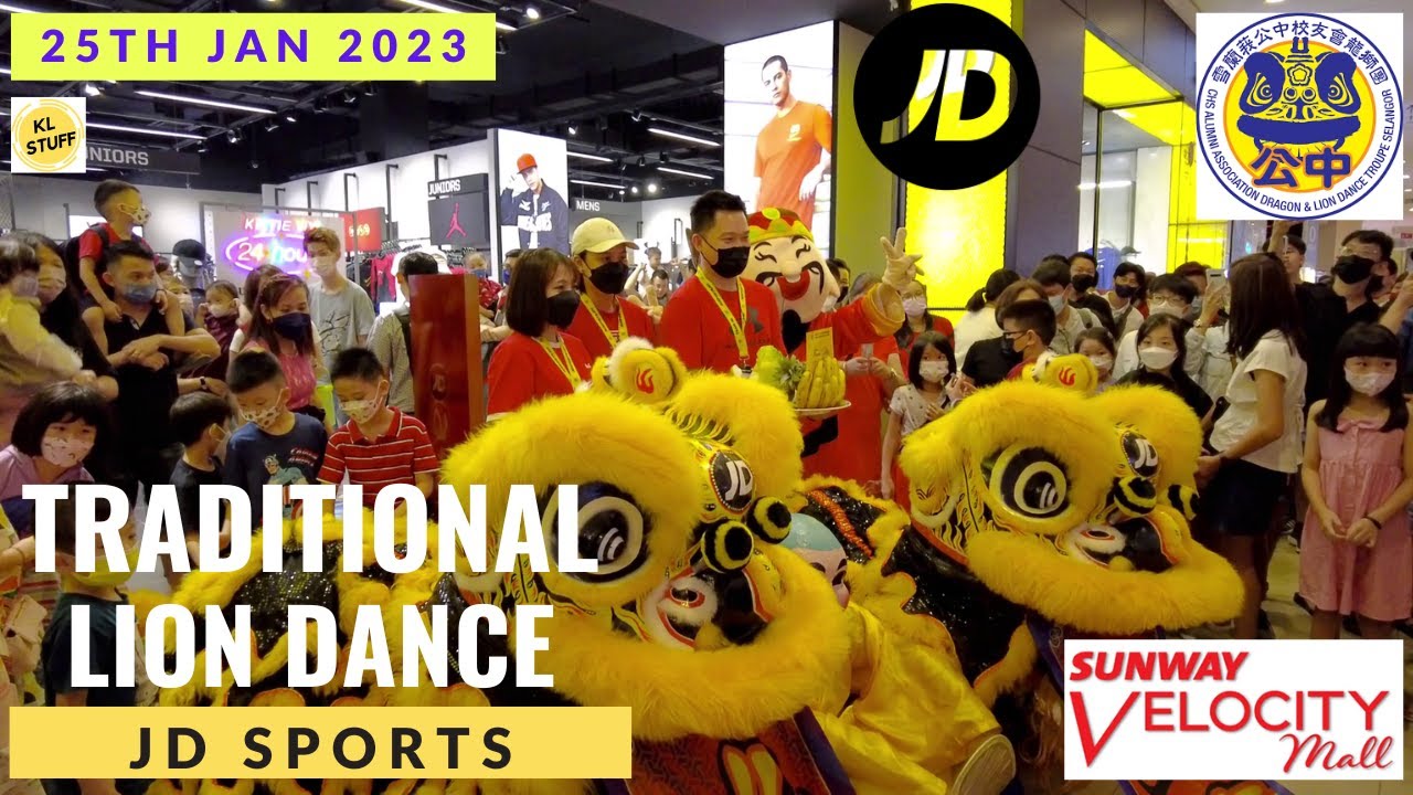 CNY 2023 Day-4 | Lion Dance Performance @ JD Sports, Sunway Velocity Mall (25/01/2023)