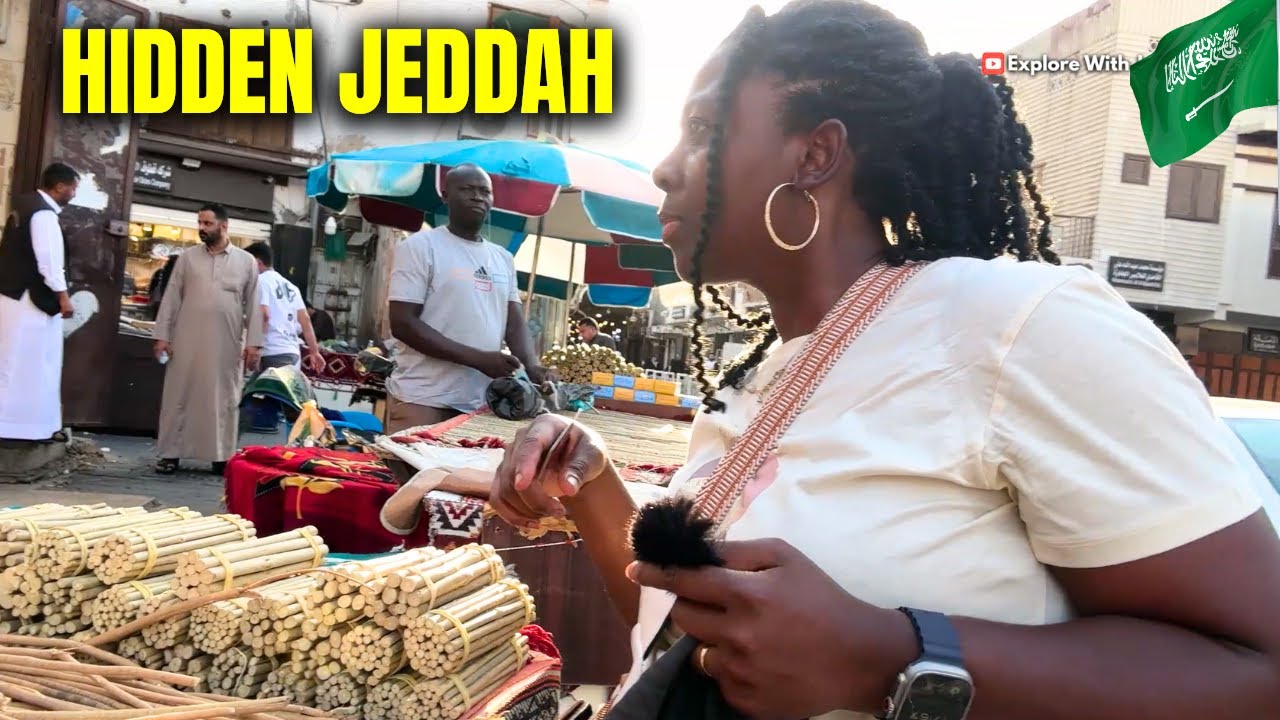 Black Tourist's First Impression of Jeddah Old Town - Al Balad 🇸🇦