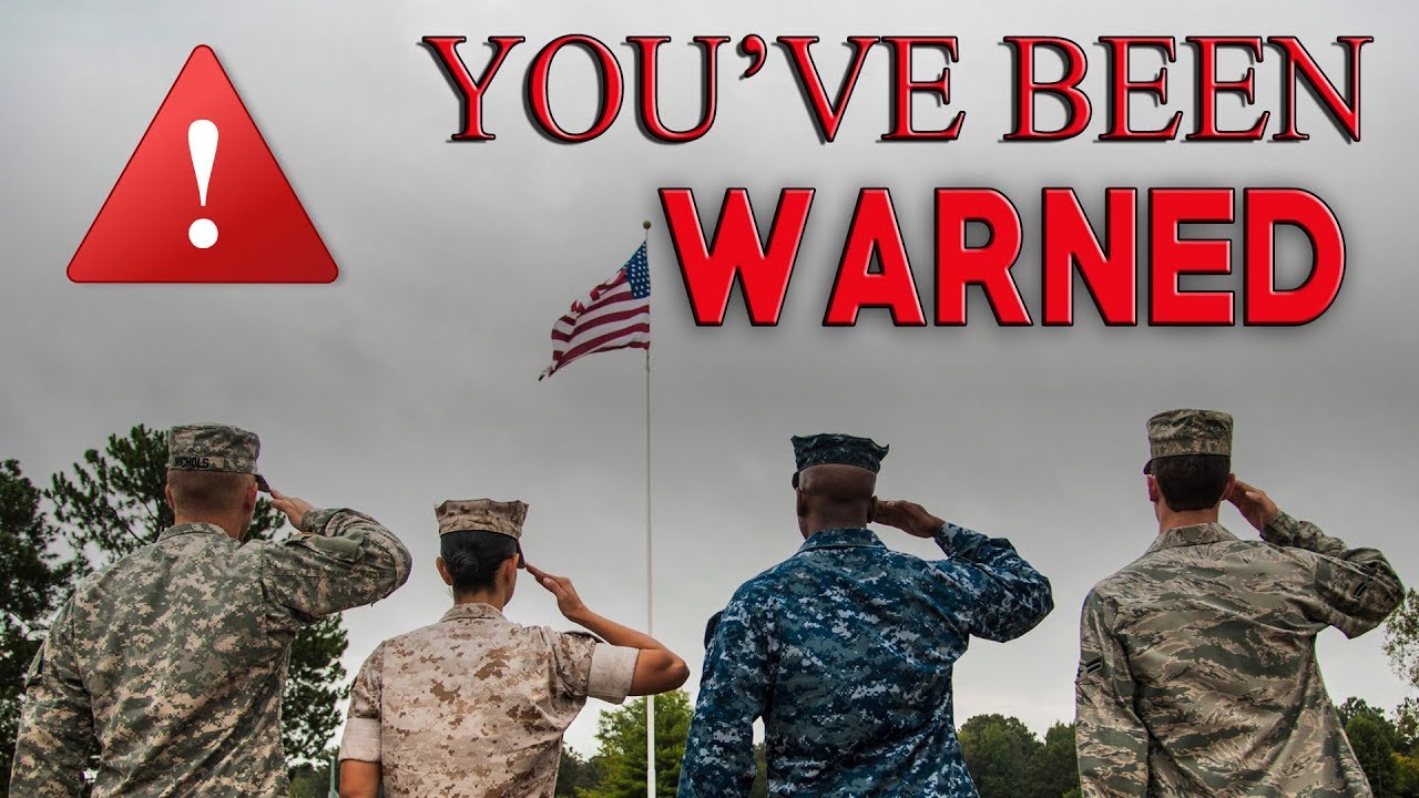 DONT JOIN THE MILITARY IF THIS APPLIES TO YOU
