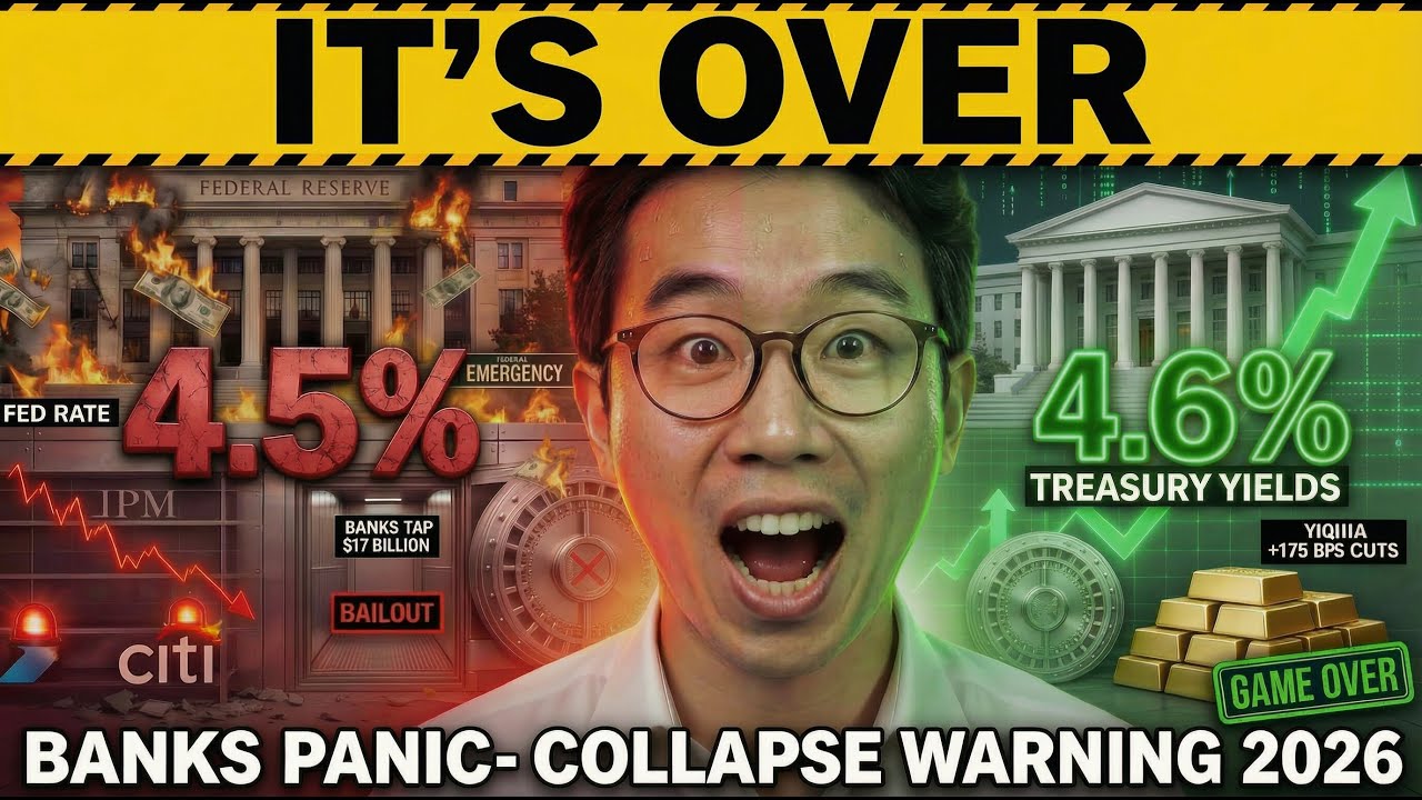 IT'S OVER: Fed Holds Rates at 4.5% + Treasury Yields Spike to 4.6% (Collapse Warning)