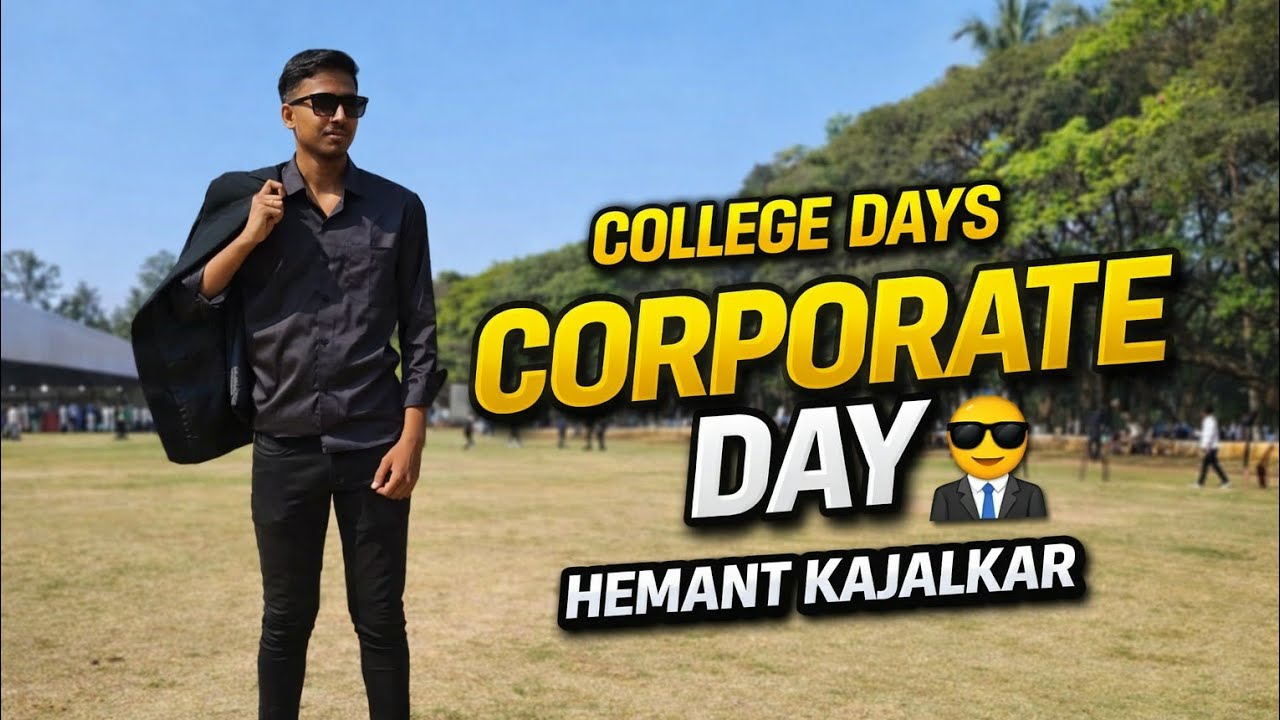 Our College Turned Corporate 😎🔥 | Gathering, Dance & Full Dhamaka 2026 #collegevlog #collegeevent 