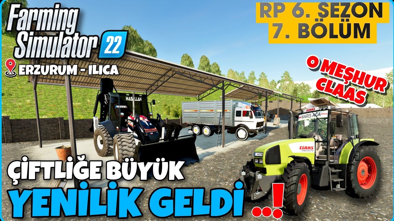 ROLEPLAY DE BÜYÜK YENİLİKLER😎BARIŞ AGA MEŞHUR TRAKTÖRÜNÜ ALDI🚜  ERZURUM ROLEPLAY BÖLÜM#7